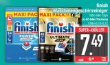 Maschinengeschirrreiniger Tabs Power Classic im EDEKA Prospekt Maschinengeschirrreiniger Tabs Power Classic von finish im aktuellen EDEKA Prospekt für 7,49 €