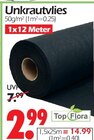 Unkrautvlies von Top Flora im aktuellen Wreesmann Prospekt für 2,99 €