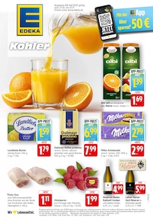 Aktueller EDEKA Prospekt "Aktuelle Angebote" für Emmendingen Aktueller EDEKA Prospekt für Emmendingen mit  Seiten