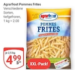Pommes Frites von Agrarfrost für 4,99 € bei GLOBUS im Angebot Pommes Frites von Agrarfrost im aktuellen GLOBUS Prospekt
