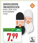 Damen/Herren Sneakersocken im Angebot bei Marktkauf in Velbert Damen/Herren Sneakersocken Angebote bei Marktkauf Velbert für 7,99 €