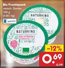 Bio Fruchtquark Angebote von Naturkind bei Netto Marken-Discount Bielefeld für 0,69 €