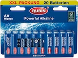 Batterien Mignon AA oder Micro AAA von Rubin im aktuellen Rossmann Prospekt für 3,10 €