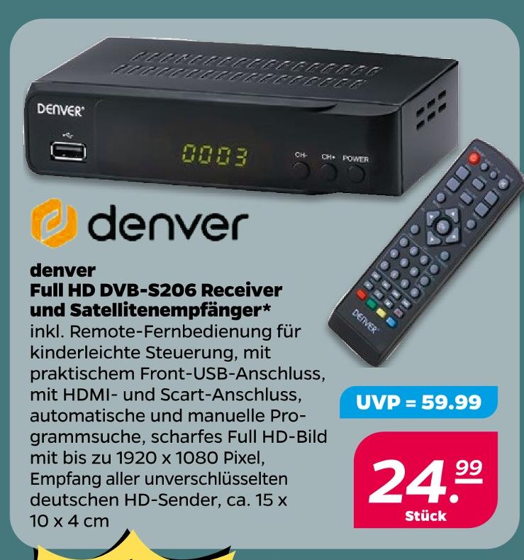 Full HD DVB-S206 Receiver und Satellitenempfänger