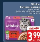 EDEKA - Katzennassnahrung Angebot im Prospekt Katzennassnahrung bei EDEKA im Prospekt "" für 3,99 €