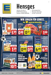 Discounter Prospekt von EDEKA Wassenberg EDEKA Prospekt: "Aktuelle Angebote", 24 Seiten, 22.06.2026 - 27.06.2026