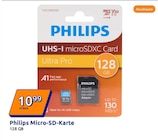 Micro-SD-Karte von Philips für 10,99 € bei Action im Angebot Micro-SD-Karte von Philips im aktuellen Action Prospekt