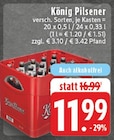König Pilsener Angebote bei E center Kamp-Lintfort für 11,99 €