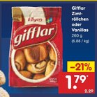Zimtröllchen Angebote von Gifflar bei Netto Marken-Discount Solingen für 1,79 €