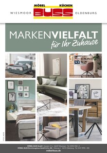 Möbel Buss Prospekt für Wiesmoor mit 21 Seiten Möbel Buss Prospekt für Wiesmoor: Markenvielfalt für Ihr Zuhause!, 21 Seiten, 17.11.2021 - 29.11.2021