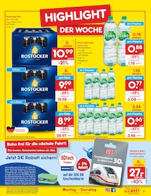 Volvic im aktuellen Netto Marken-Discount Prospekt (Rostock) Volvic im Netto Marken-Discount Prospekt "Aktuelle Angebote" mit 68 Seiten (Rostock)