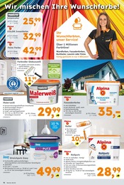 Wandfarbe Angebote im Prospekt "Immer eine Idee besser" von Globus-Baumarkt auf Seite 16