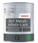 3in1 Metallschutz-Lack im Angebot bei toom Baumarkt in Schwäbisch Gmünd 3in1 Metallschutz-Lack Angebote von toom bei toom Baumarkt Schwäbisch Gmünd für 6,49 €