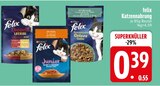 Katzennahrung Angebote von felix bei EDEKA Rosenheim für 0,39 €