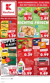 Aktueller Kaufland Supermarkt Prospekt in Nortorf und Umgebung, "Hier bin ich richtig" mit 56 Seiten, 21.05.2026 - 27.05.2026