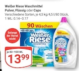 Weißer Riese Waschmittel Pulver Angebote bei GLOBUS Saarbrücken für 13,99 €