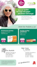 mea - meine apotheke Prospekt für Eckersdorf mit 4 Seiten mea - meine apotheke Prospekt für Eckersdorf: "Unsere Juli-Angebote", 4 Seiten, 01.07.2025 - 31.07.2025