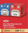 Salat-Mayonnaise oder Tomato-Ketchup von Heinz im aktuellen Metro Prospekt für 8,55 €