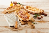 Promo PINSA JAMBON CUIT ET CHAMPIGNONS à 6,99 € dans le catalogue Auchan Hypermarché à Montauban