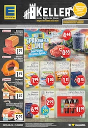 EDEKA Prospekt: "Aktuelle Angebote", 24 Seiten, 22.09.2025 - 27.09.2025