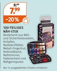 100-teiliges Näh-Etui von  im aktuellen Müller Prospekt für 7,99 €
