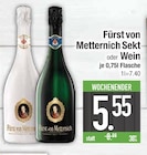 Sekt oder Wein von Fürst von Metternich im aktuellen EDEKA Prospekt für 5,55 €