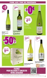 Promos Vin Alsace Blanc dans le catalogue "OUI À LA CHASSE AUX PROMOS DE PÂQUES !" de Géant Casino à la page 19