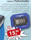 Digitale Parkscheibe Angebote bei Sonderpreis Baumarkt Kerpen für 15,95 €