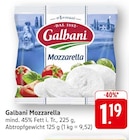 E center - Mozzarella Angebot im Prospekt Mozzarella bei E center im Prospekt "" für 1,19 €