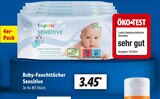 Baby-Feuchttücher Sensitive Angebote von Lupilu bei Lidl Grevenbroich für 3,45 €
