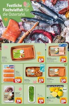 Lachs im REWE Prospekt "Dein Markt" mit 34 Seiten (Bielefeld)