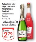Sekt im Angebot bei GLOBUS in Oberursel Sekt Angebote von Faber bei GLOBUS Oberursel für 2,79 €