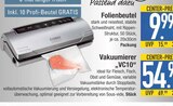 Vakuumierer „VC10“ oder Folienbeutel Angebote von CASO bei EDEKA Augsburg für 9,99 €