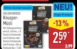 Knusper-Müsli von Golden Bridge im aktuellen ALDI Nord Prospekt