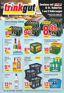 Trinkgut Prospekt der KW 16 "Aktuelle Angebote" Aktueller Trinkgut Prospekt "Aktuelle Angebote" Seite 1 von 10 Seiten