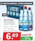 Mineralwasser bei Getränkeland im Prospekt "" für 6,49 €