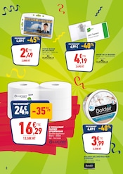 Promos Papier Hygiénique dans le catalogue "35 ans DE PRIX BAS !" de Bureau Vallée à la page 8
