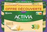 Activia Bien-être Digestif Saveur Vanille - Danone à 3,16 € dans le catalogue Intermarché Express