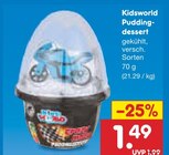 Puddingdessert von Kidsworld im aktuellen Netto Marken-Discount Prospekt für 1,49 €