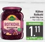 Rotkohl im Angebot bei EDEKA in Augsburg Rotkohl Angebote von Kühne bei EDEKA Augsburg für 1,11 €