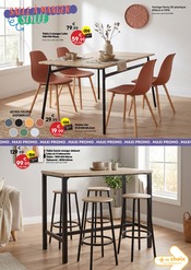 Promos Tabouret dans le catalogue "JE M'ÉQUIPE malin à petit prix !" de Maxi Bazar Tabouret en promo dans le catalogue Maxi Bazar à la page 10