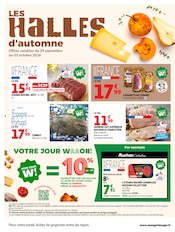 Promos Poisson dans le catalogue "LES HALLES d'automne" de Auchan Hypermarché Poisson en promo dans le catalogue Auchan Hypermarché à la page 4