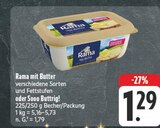 Aktuelles mit Butter Angebot bei EDEKA in Jena ab 1,29 €