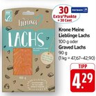 Meine Lieblinge Lachs Angebote von Krone bei E center Pirmasens für 4,29 €