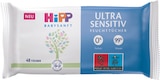 Babysanft Feuchttücher Ultra Sensitiv von Hipp für 4,95 € bei Rossmann im Angebot Babysanft Feuchttücher Ultra Sensitiv von Hipp im aktuellen Rossmann Prospekt