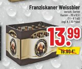 Weissbier Angebote von Franziskaner bei Trinkgut Warendorf für 13,99 €