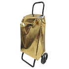 Poussette de marché dorée - Carrefour Poussette de marché dorée à 14,99 € dans le catalogue Carrefour