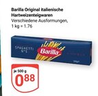 Original italienische Hartweizenteigwaren Angebote von Barilla bei GLOBUS Kaiserslautern für 0,88 €