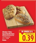 Dinkel-Chia-Quarkbrötchen im aktuellen E center Prospekt