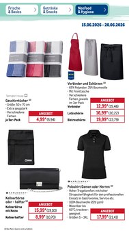 Arbeitskleidung im aktuellen METRO Prospekt (Hannover) Arbeitskleidung im METRO Prospekt "Wochenangebote + Gewinnspiel" mit 53 Seiten (Hannover)
